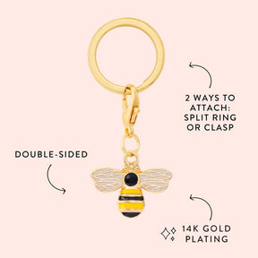 The Foggy Dog - Collar Charm Honey Bee