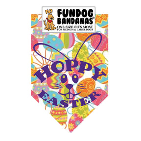 FunDog Bandanas - Dog Bandana Hoppy Easter