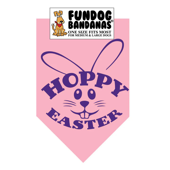 FunDog Bandanas - Dog Bandana Hoppy Easter