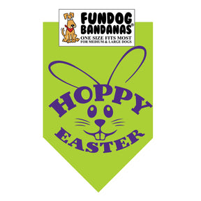 FunDog Bandanas - Dog Bandana Hoppy Easter