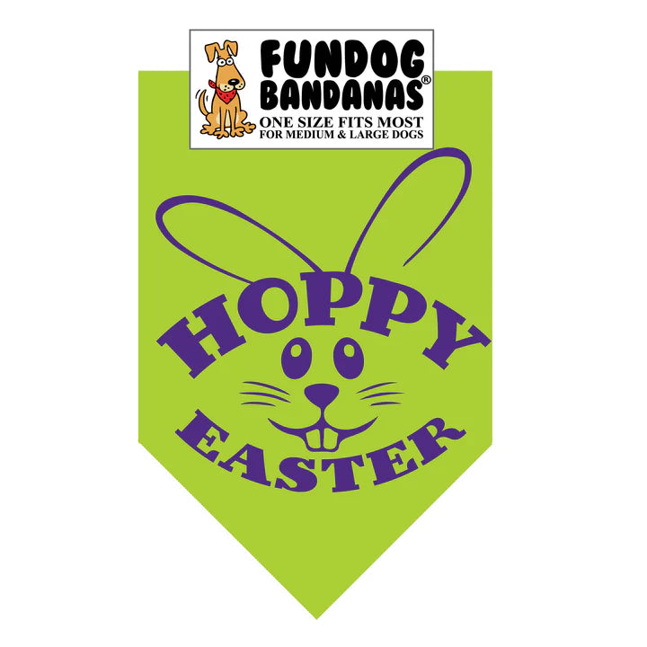 FunDog Bandanas - Dog Bandana Hoppy Easter