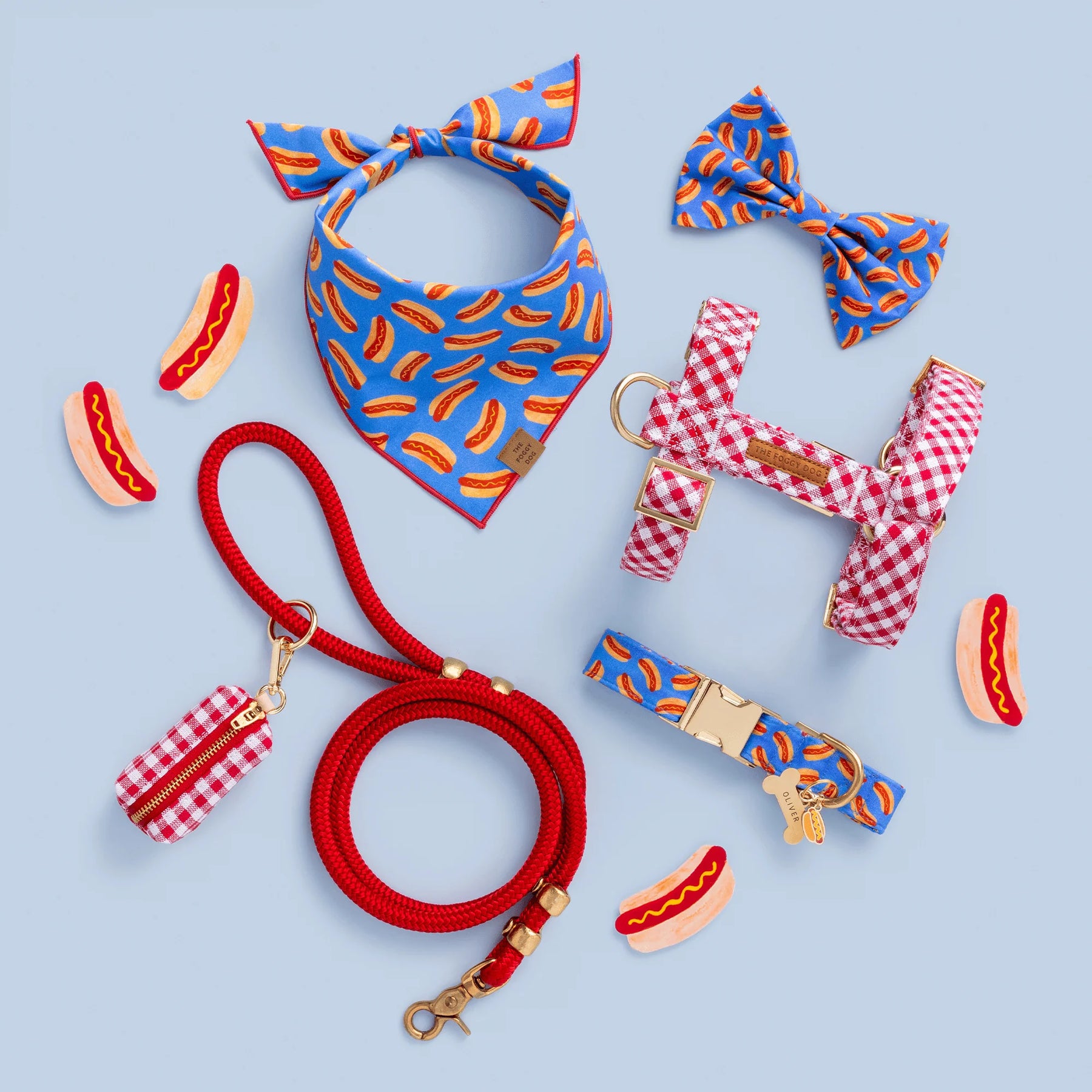 Dog Collar Hot Diggity Dog