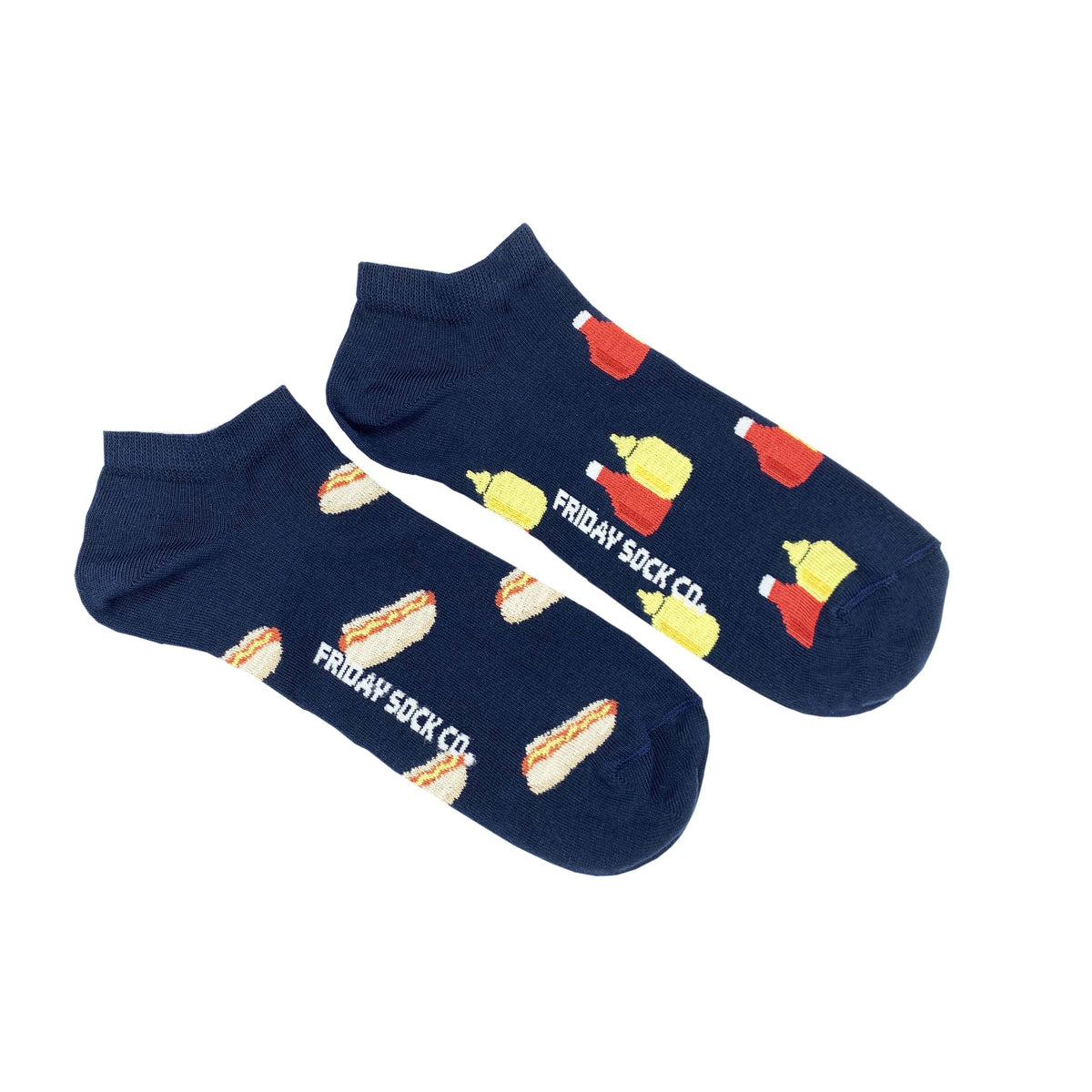 Friday Sock Co. - Ankle Socks Hotdog & Condiments