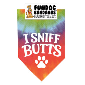 FunDog Bandanas - Dog Bandana I Sniff Butts