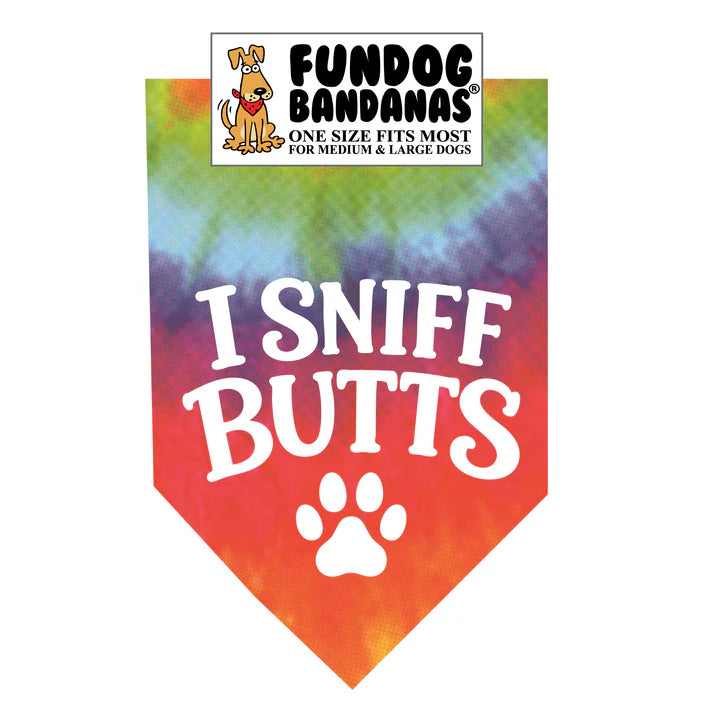 FunDog Bandanas - Dog Bandana I Sniff Butts