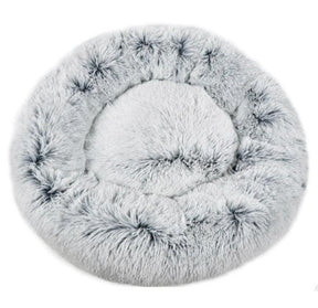 Ortho Plush Pet Bed Snowflake White 28"