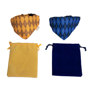 Argylle X Travel Cat Collar & Bandana Set