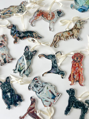 Chelsea McShane Art - Ornament Dachshund Black & Tan