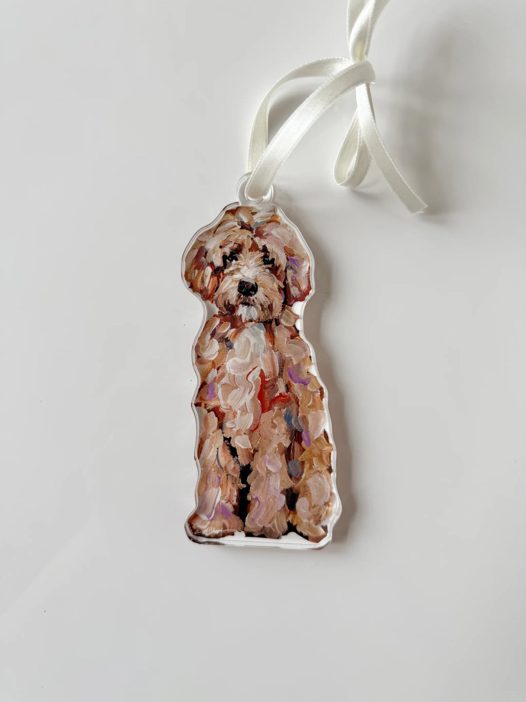 Chelsea McShane Art - Ornament Goldendoodle Classic