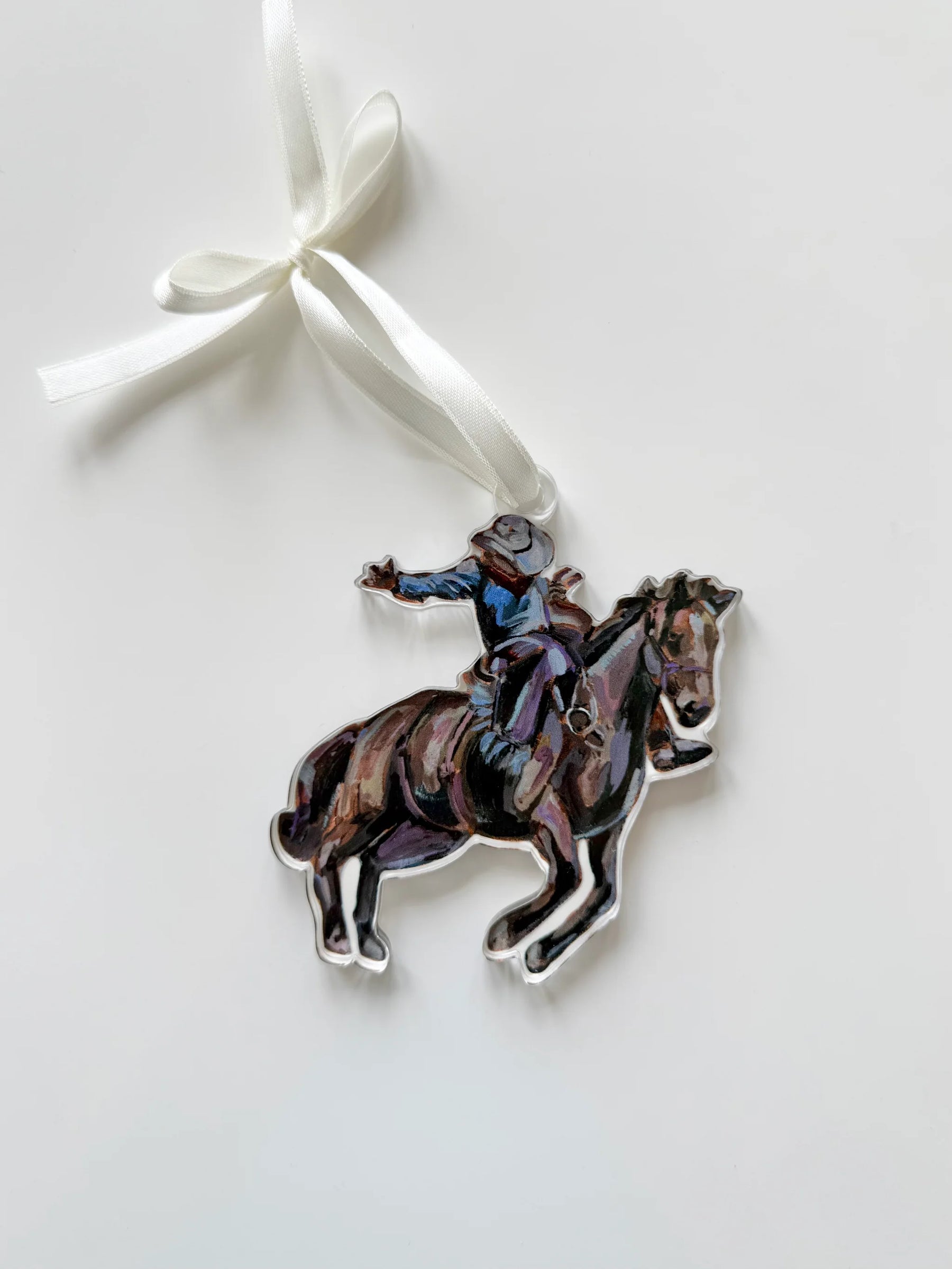 Chelsea McShane Art - Ornament Rodeo Cowboy