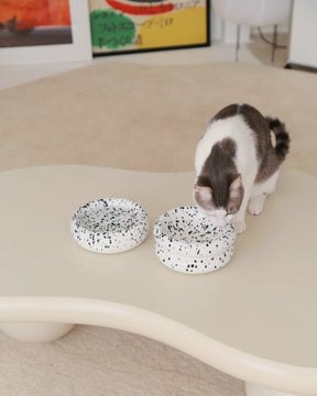 Catenary Home - Halo Pet Bowl In Ink