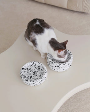 Catenary Home - Halo Pet Bowl In Ink