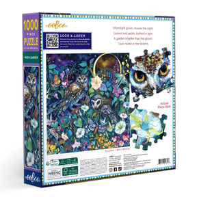 eeBoo - Moon Garden 1000 Piece Puzzle