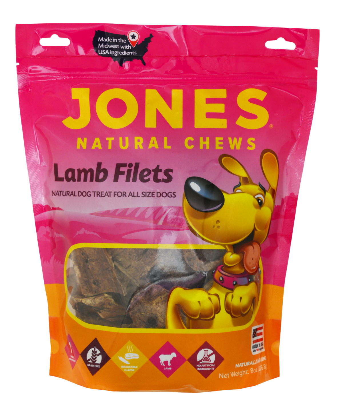 Jones Natural Chews - Lamb Filets
