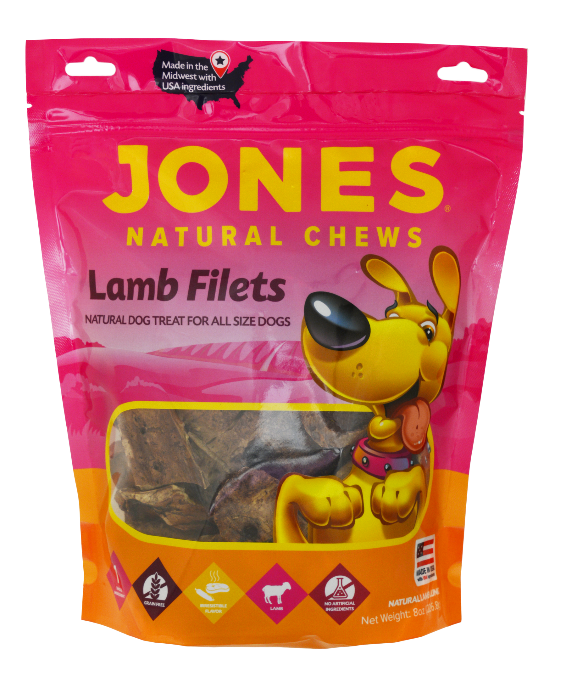 Jones Natural Chews - Lamb Filets