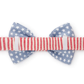 Dog Bow Tie Stars & Stripes