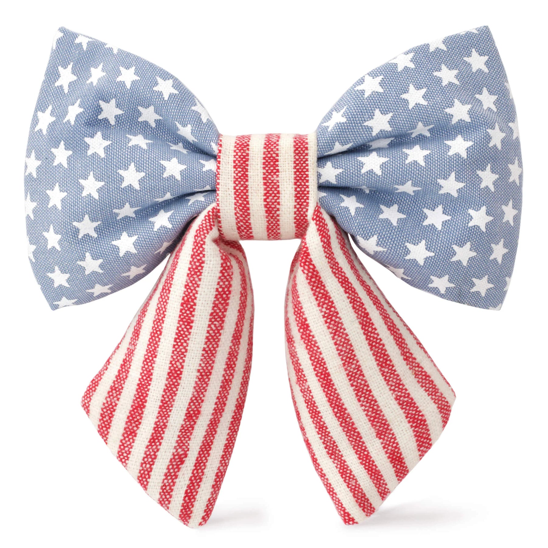 Lady Dog Bow Stars & Stripes