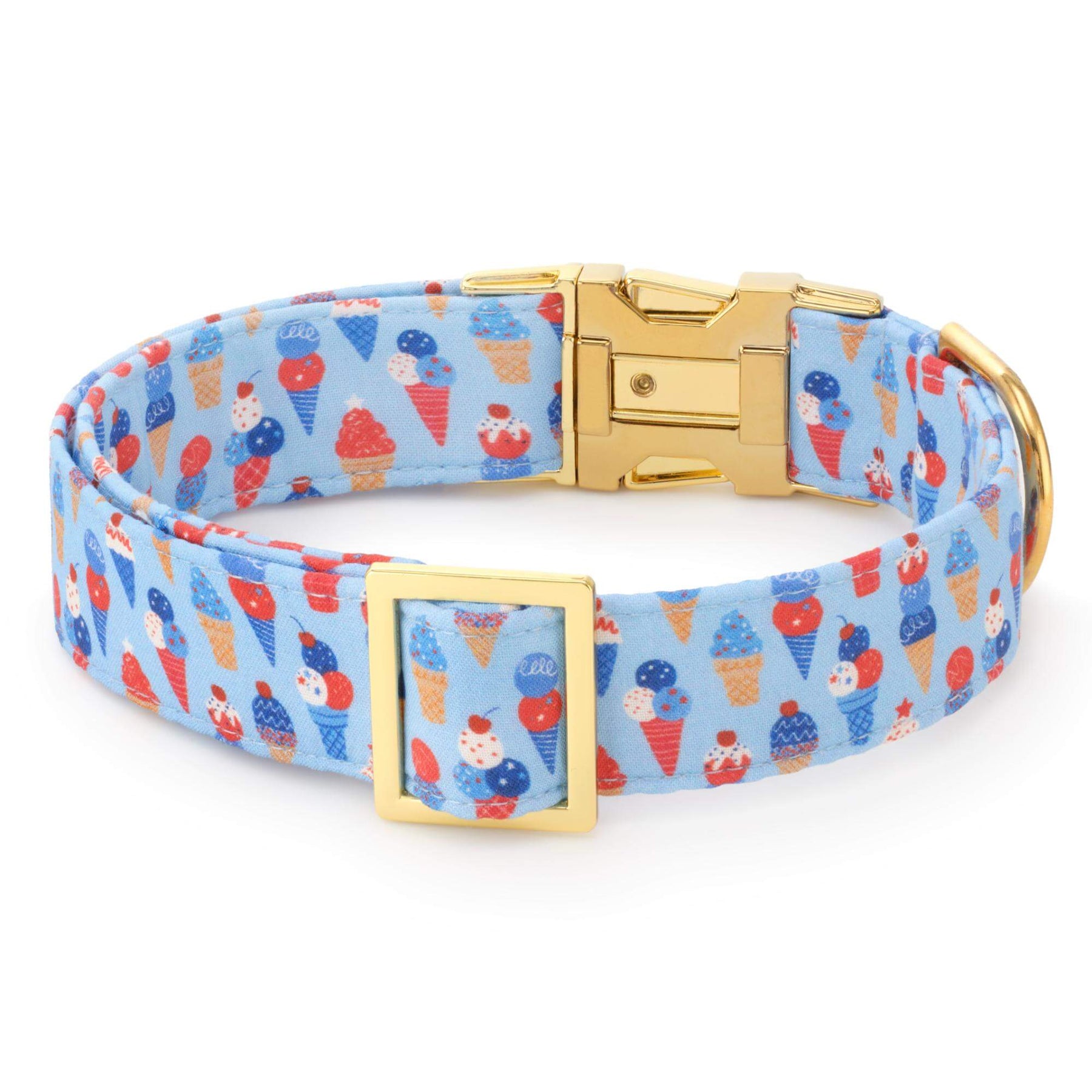The Foggy Dog -  Dog Collar Star Spangled Scoop