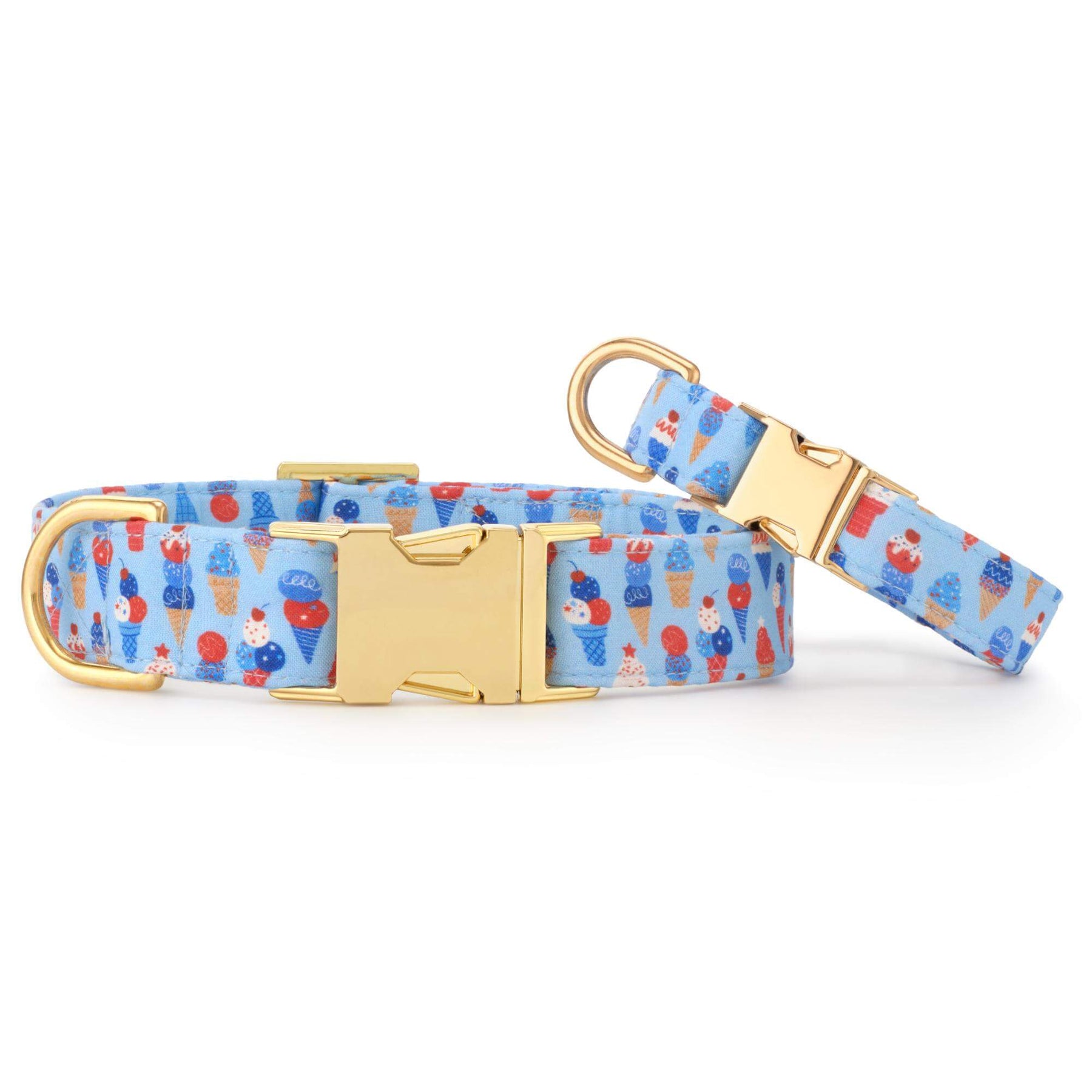 The Foggy Dog -  Dog Collar Star Spangled Scoop