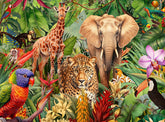 Allied Products-Springbok - Jungle Animal Mashup Puzzle