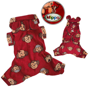 Klippo - Silly Monkey Fleece Pajamas
