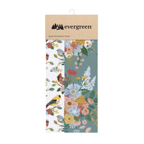 Evergreen Enterprises - Kitchen Towel Quick Dry Birds What She Shed - Southern Agriculture 