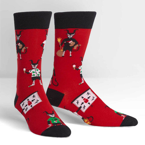 Sock It To Me -  Krampus Men's Crew Socks