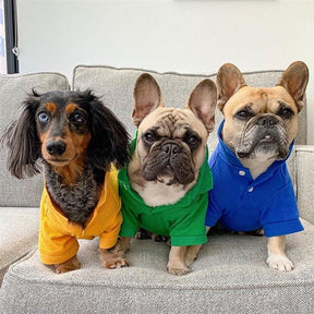 Parisian Pet - Dog Shirt Polo Blue