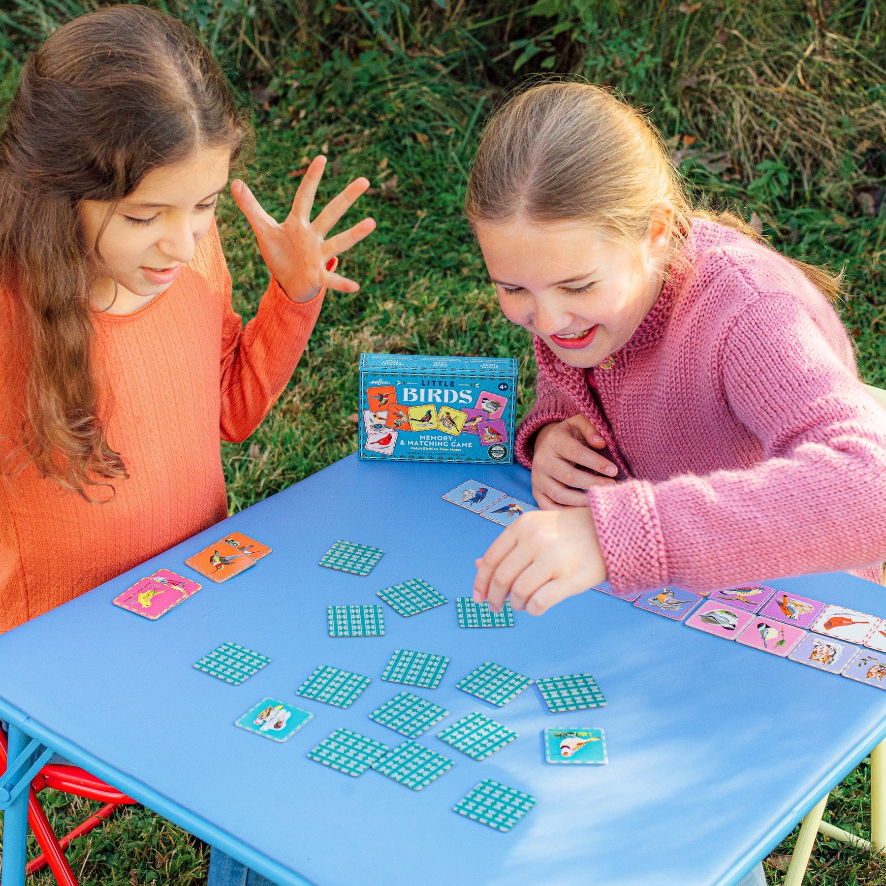 Eeboo Memory eeBoo - Memory & Matching Game: Birds