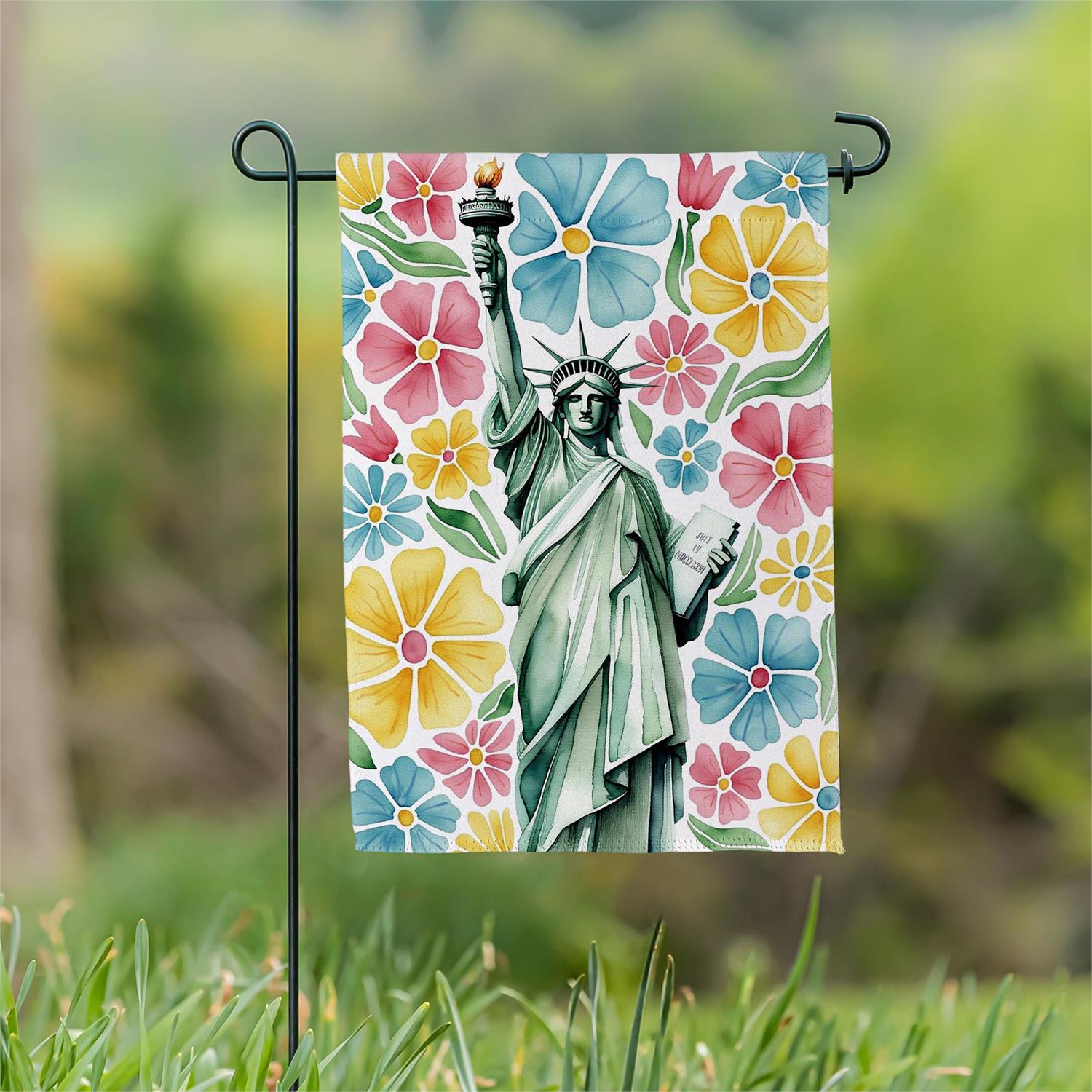 Evergreen Enterprises - Flag Floral Liberty