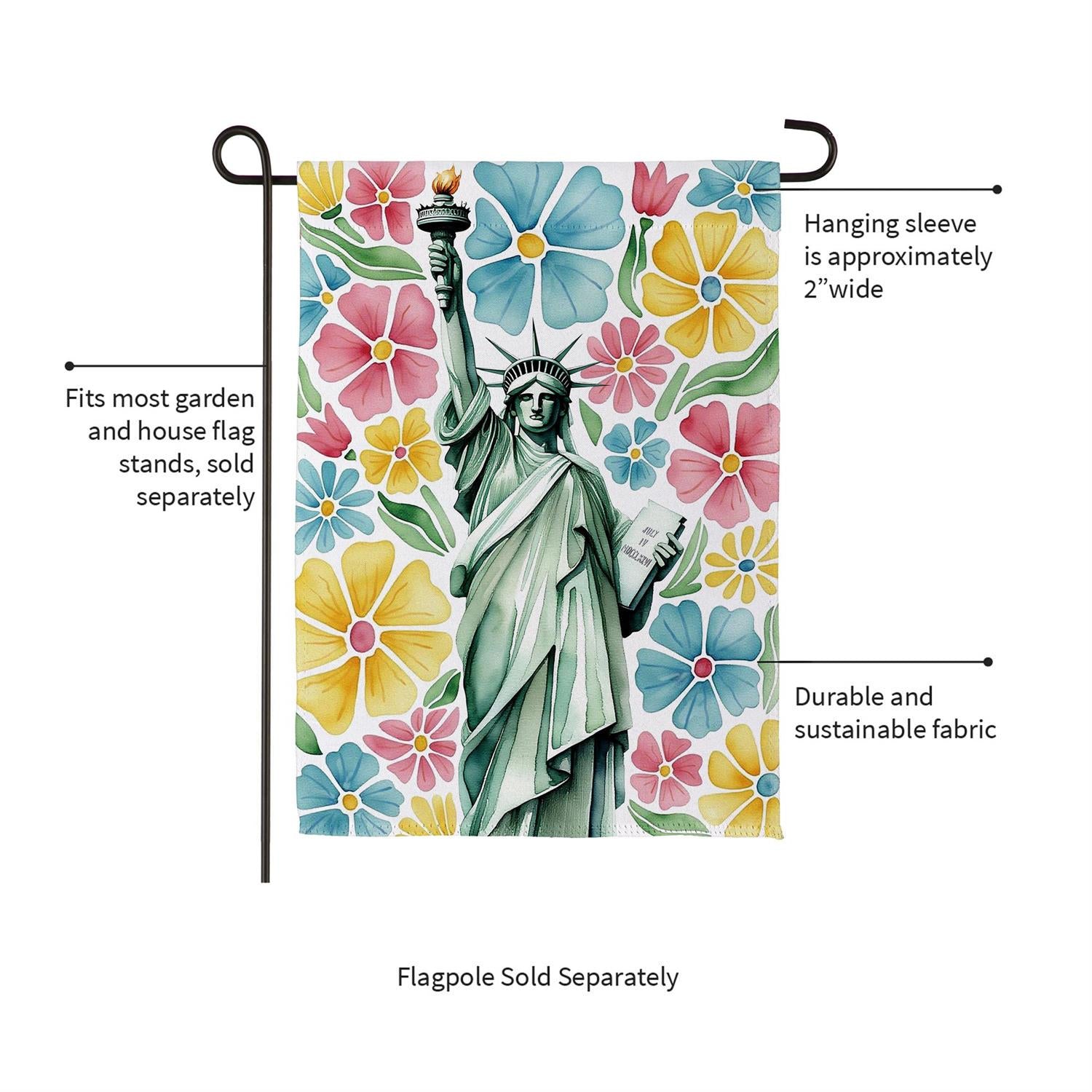 Evergreen Enterprises - Flag Floral Liberty