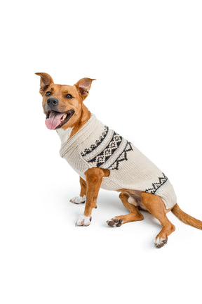 Dog Sweater Alpaca Cream Wyatt