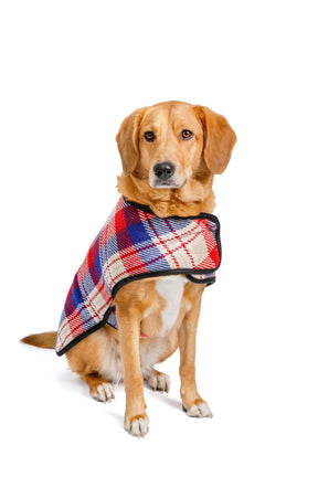 Chilly Dog - Dog Blanket Coat Red Field