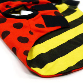 Dogo Pet - Ladybug & Bumblebee Reversible Costume