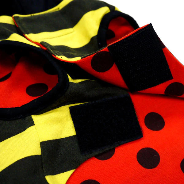 Dogo Pet - Ladybug & Bumblebee Reversible Costume