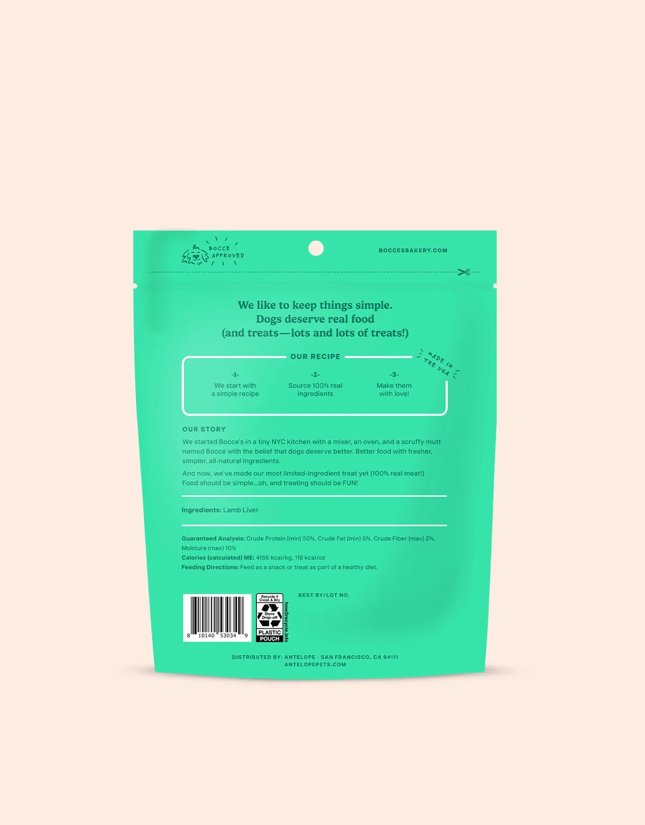 Bocce's Bakery - Lamb Chop Freeze Dried