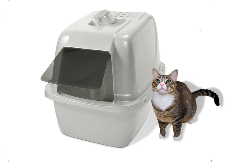 Enclosed Cat Litter Pan