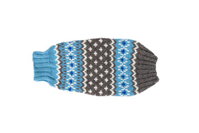Chilly Dog - Dog Sweater Fairisle Light Blue