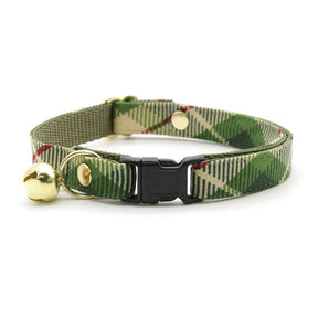 Made by Cleo - Cat Collar "Linden" Breakaway with Gold