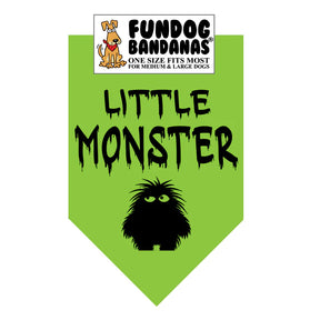 FunDog Bandanas - Dog Bandana Little Monster