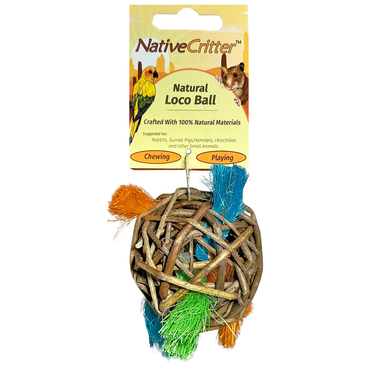 Exotic Nutrition - Loco Ball Small Animal & Bird Toy