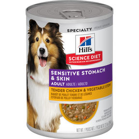Hill's Science Diet - Sensitive Stomach & Skin Tender Chicken & Vegetable Stew Dog Food - Southern Agriculture 