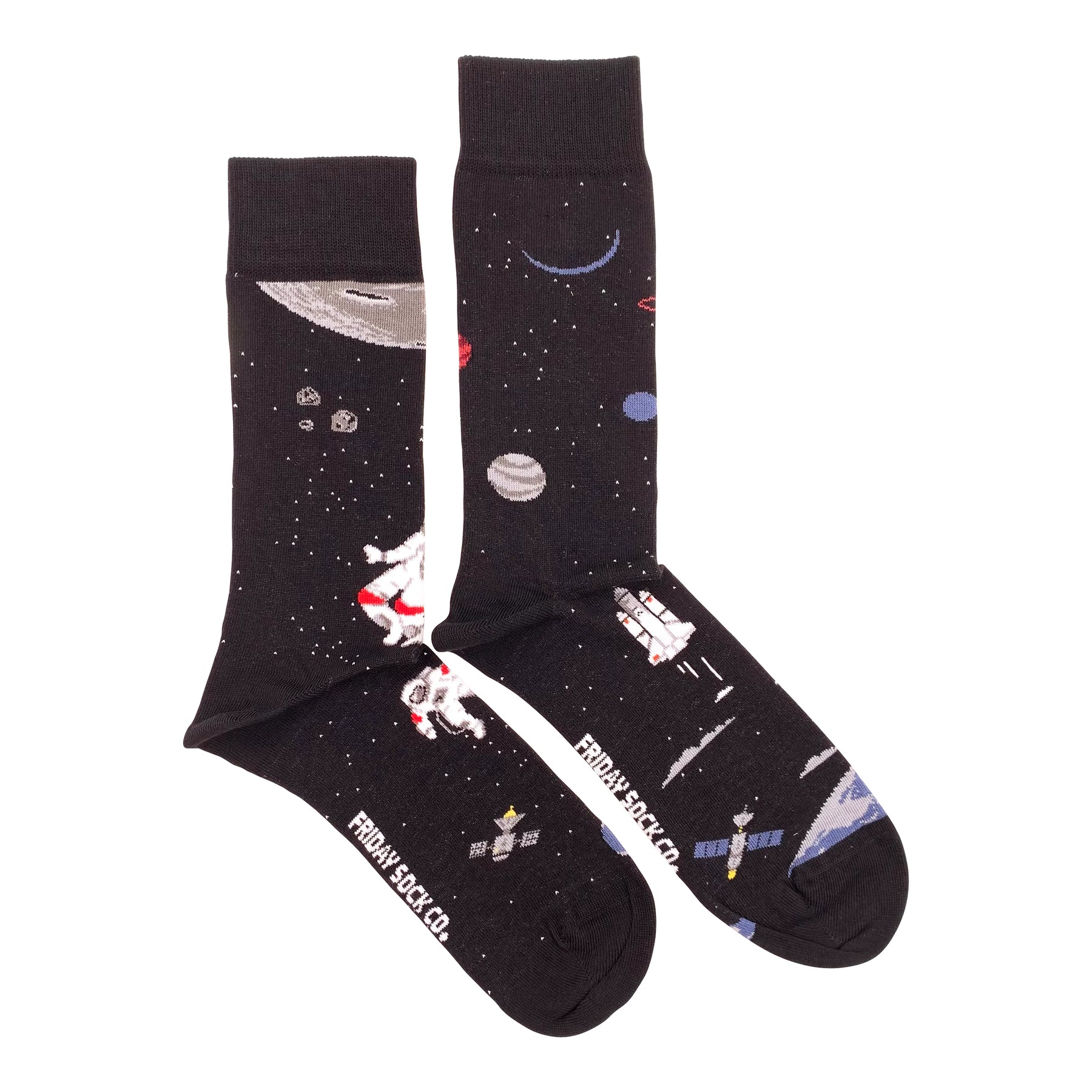 Friday Sock Co. - Men's Socks Space Scene Mismatched