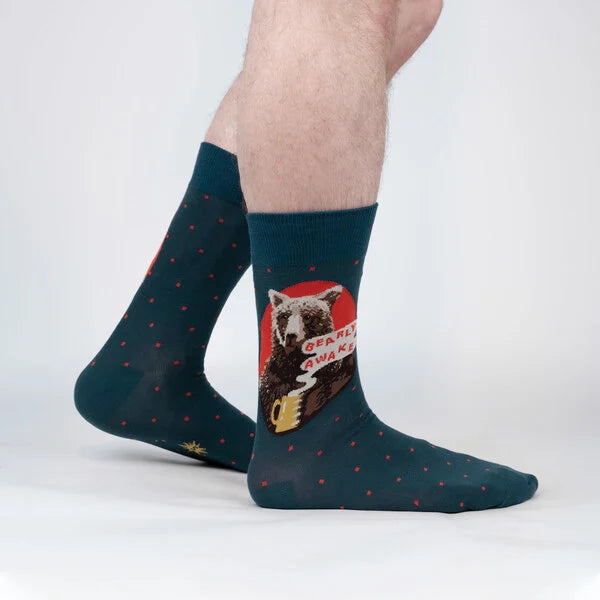 Sock It To Me - Bearly Awake Crew Socks