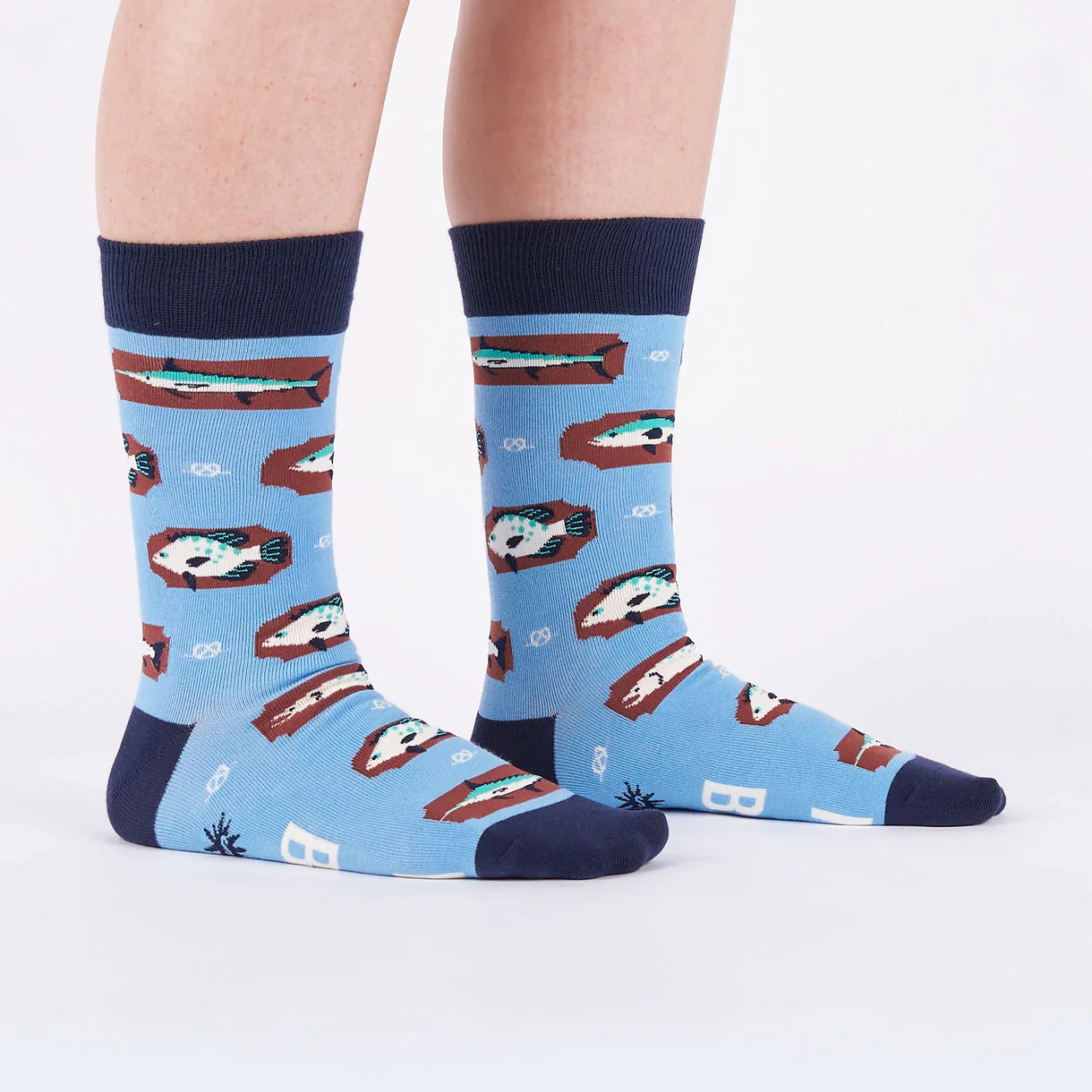 Sock It To Me - Nice Bass Men's Crew Socks