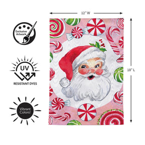 Evergreen Enterprises - Flag Jolly Sweet Santa