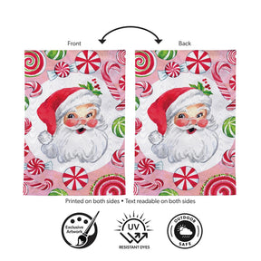 Evergreen Enterprises - Flag Jolly Sweet Santa