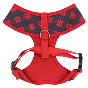 Parisian Pet - Freedom Harness Scottish (Red/Blue)