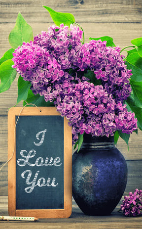 MicroPuzzles - Mother's Day Lilacs "I Love You"