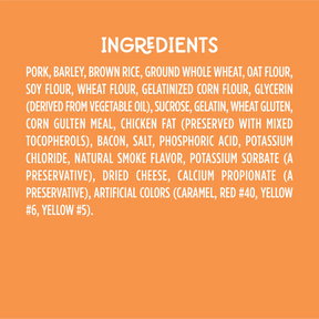 Meaty Treats - Bac'n Creations Bacon Flavor for Dogs